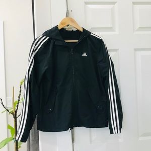 Adidas Windbreaker Jacket Black